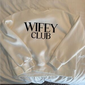 Women's White Sweater